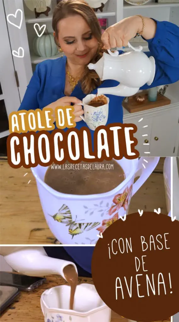 Atole de chocolate - Las recetas de Laura