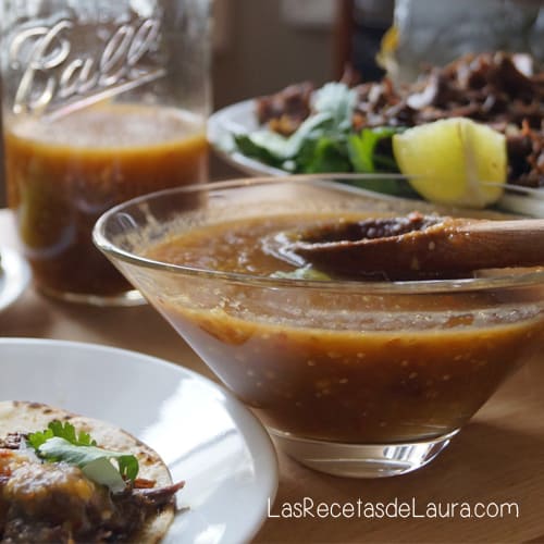 Salsa para barbacoa - Las recetas de Laura