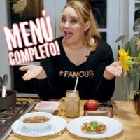 Menú completo saludable - las recetas de laura