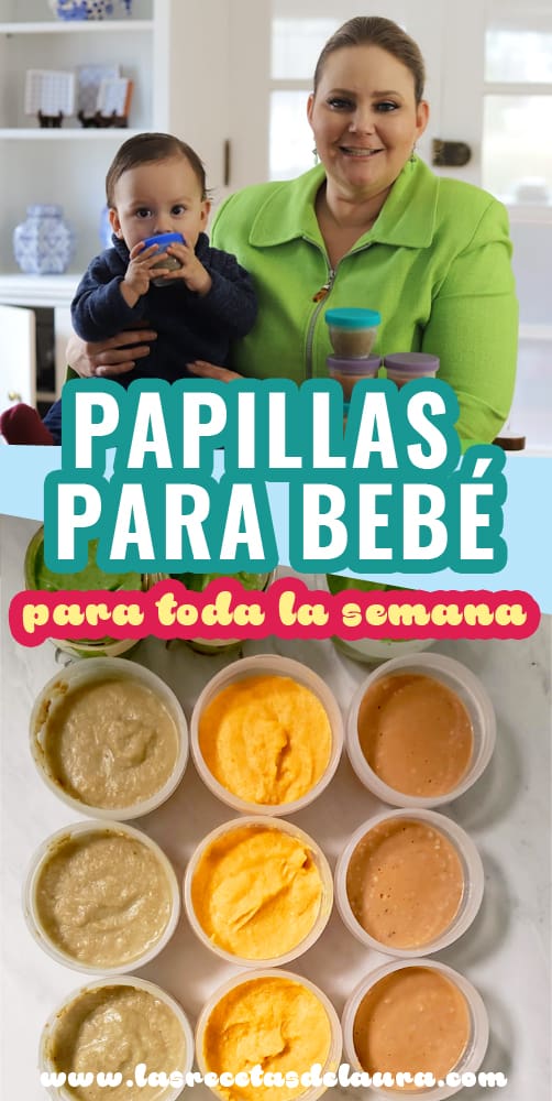 Recetas de papillas para bebé