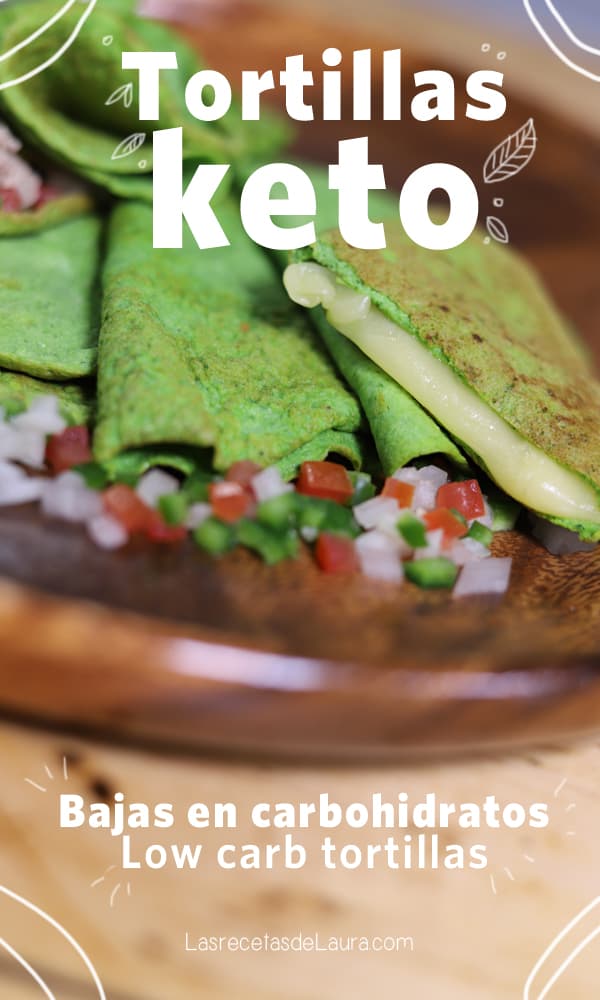 Recetas keto - Tortillas keto sin carbohidratos