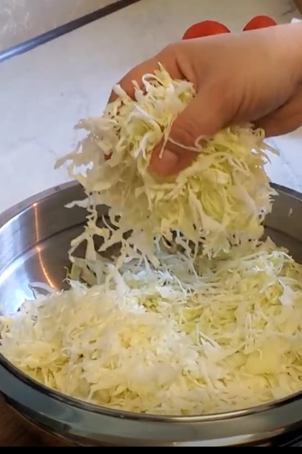 Cómo se hace la ensalada de col