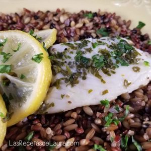 Receta de filete de pescado empapelado