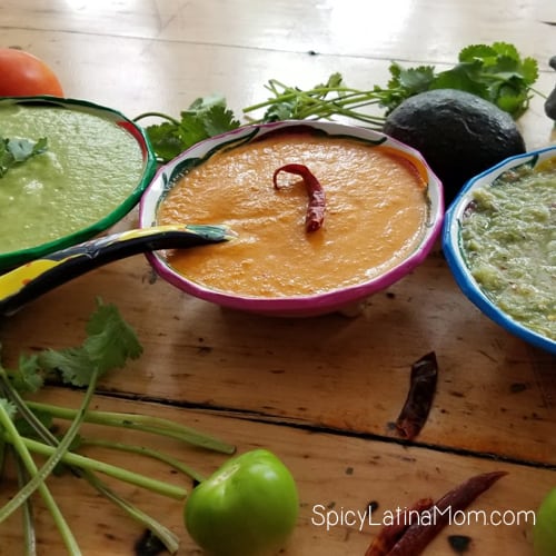 3 AUTHENTIC MEXICAN SAUCES