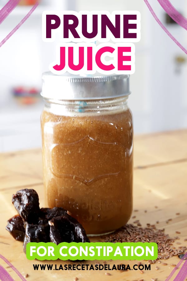 prune juice for constipation