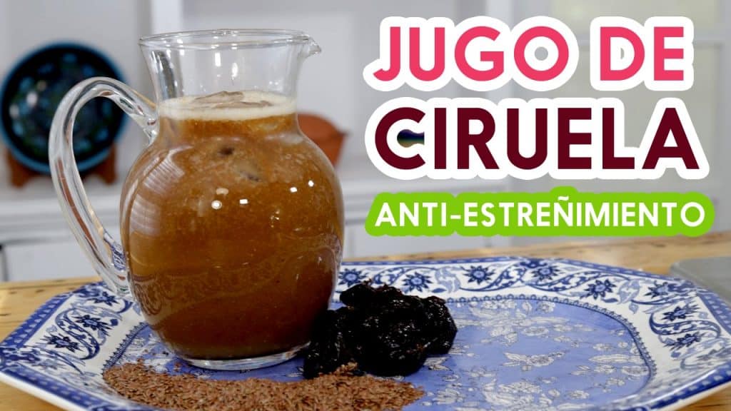 receta de jugo de ciruelas