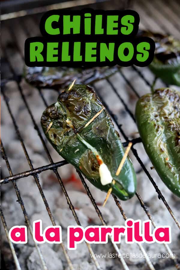 chiles rellenos a la parrilla