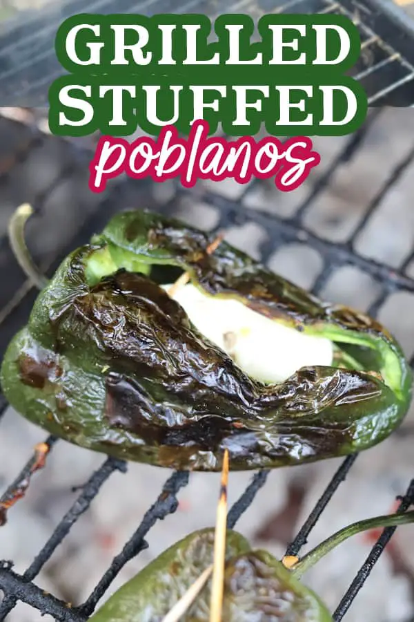 grilled stuffed poblanos