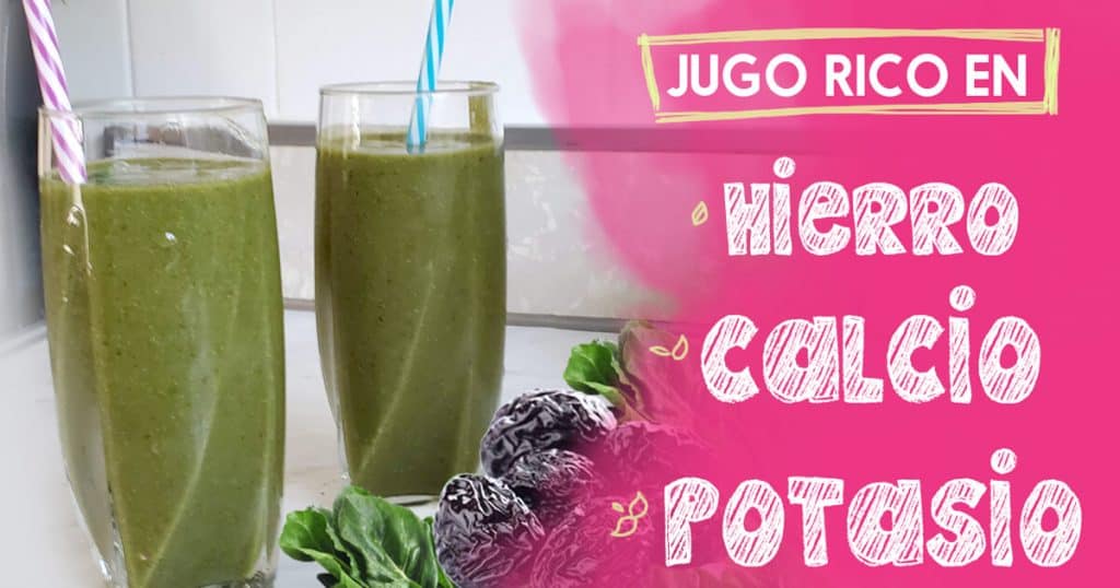 jugo para combatir la anemia