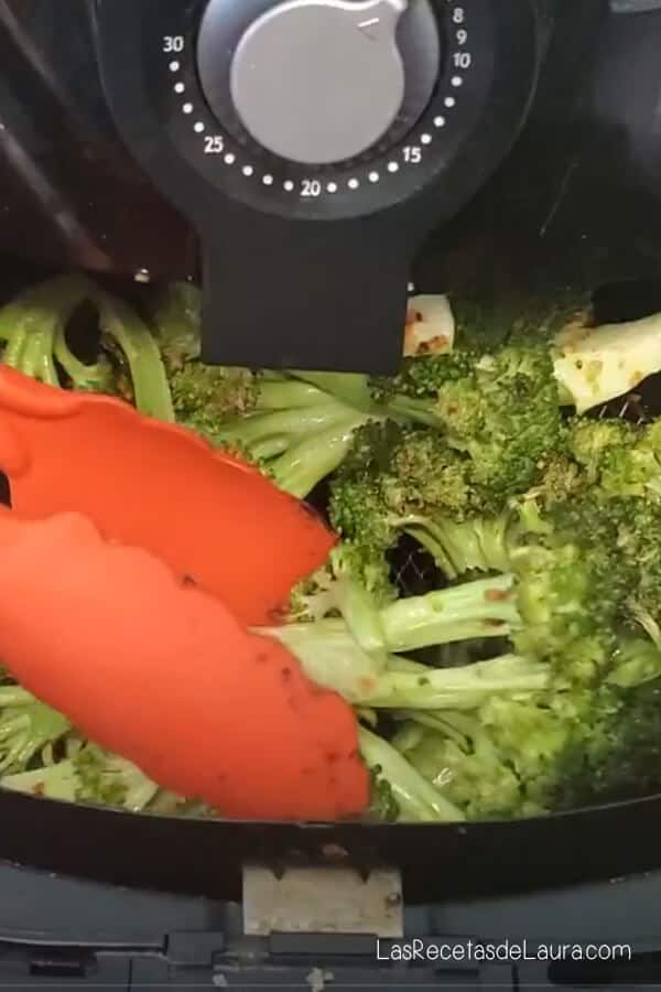 Brocoli en air fryer