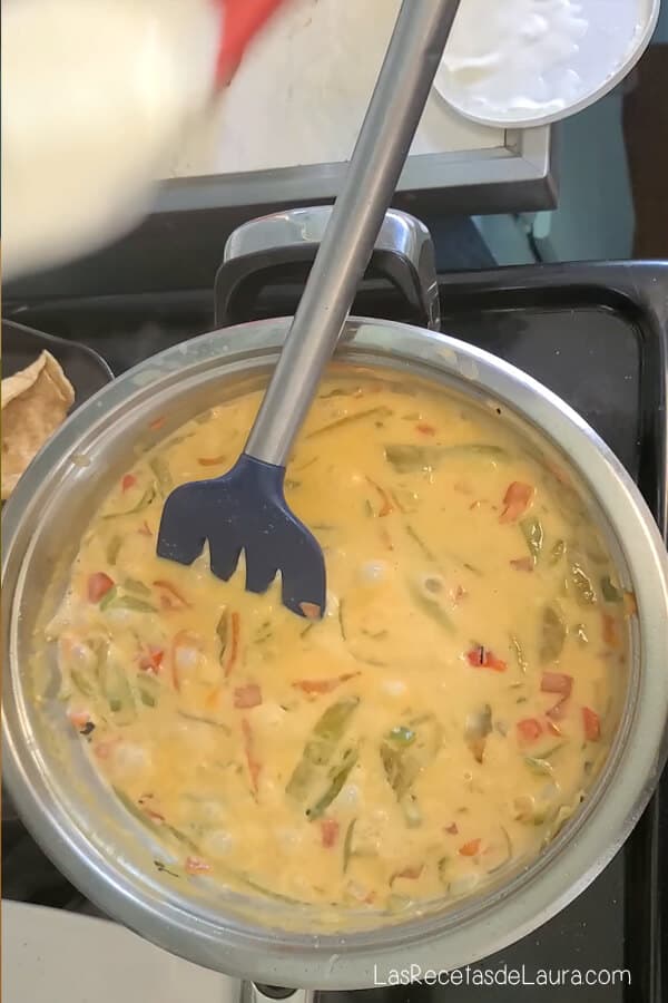 Chile con queso mexicano