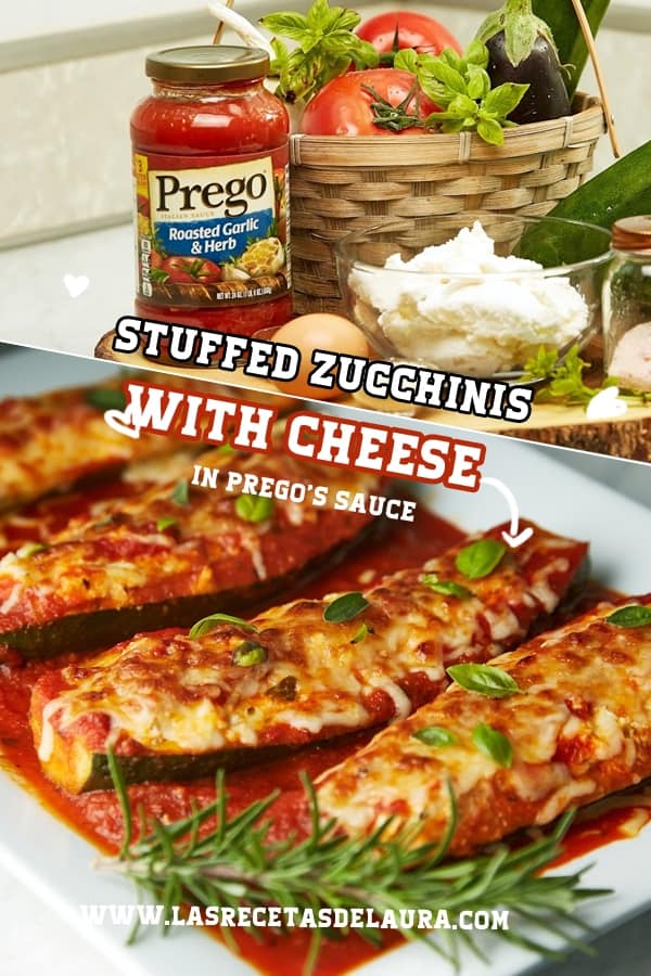 stuffed zucchinis with cheese