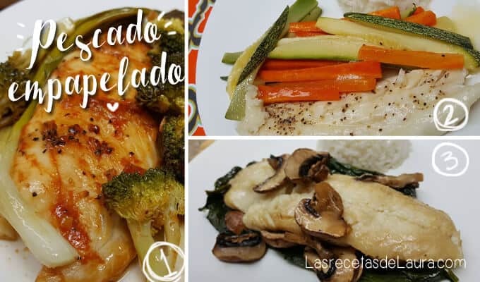 recetas de pescado empapelado