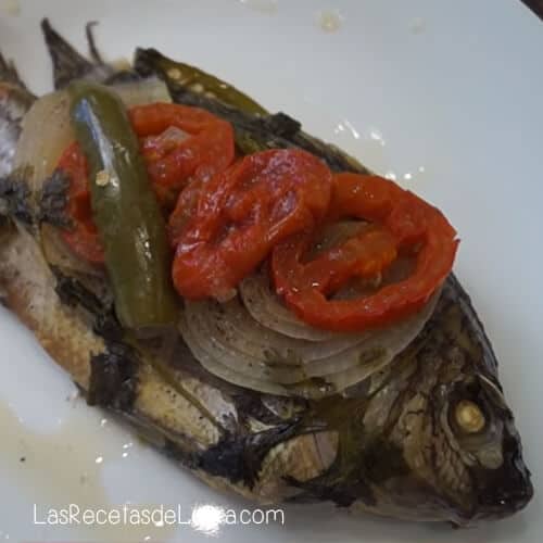 Mojarra Empapelada al Vapor