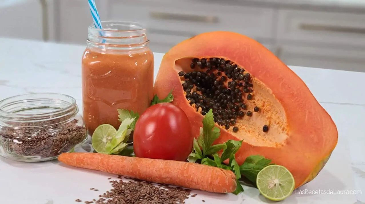 smoothie for perfect tan