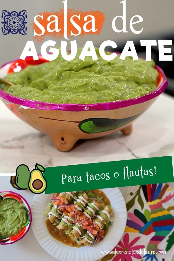 salsa de aguacate