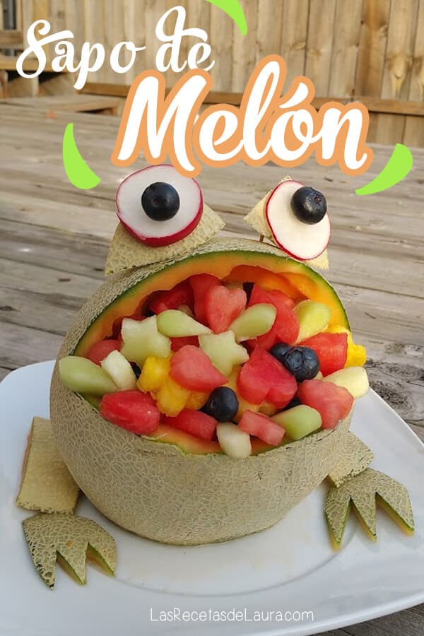 Sapo hecho de melon