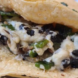 Mushrooms tacos