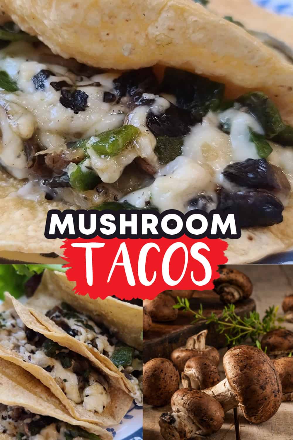 mushroom tacos