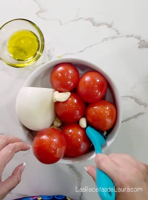 Tostar tomates en air fryer