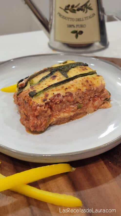 pastel de atún con chile poblano