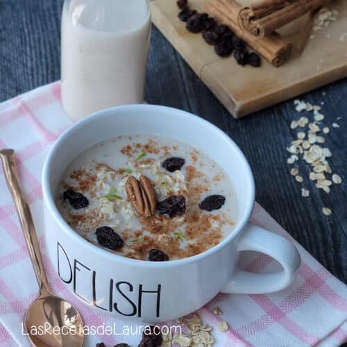 Como hacer avena con leche
