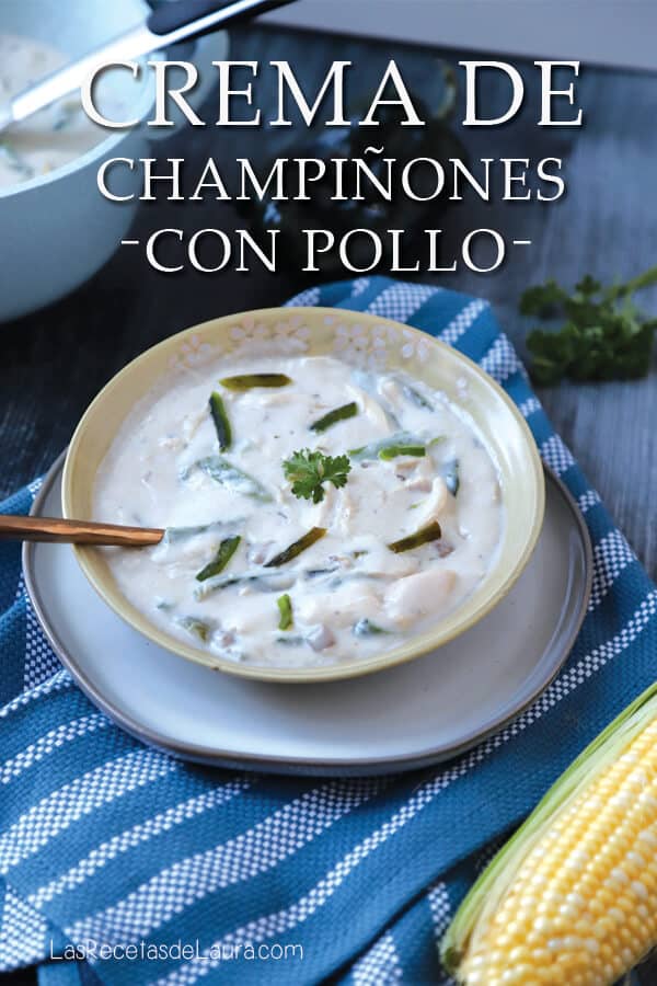 crema de champiñones