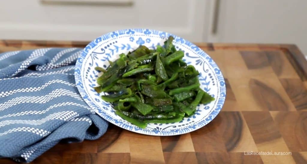 crema de champiñones con poblano