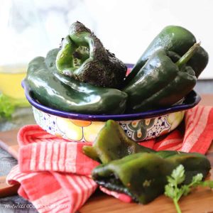 how to roast chiles