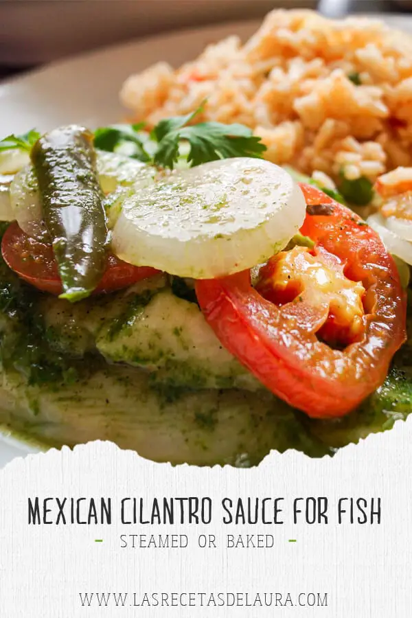 Cilantro sauce for fish