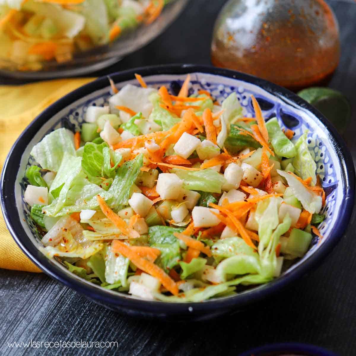 mexican salad with tajin