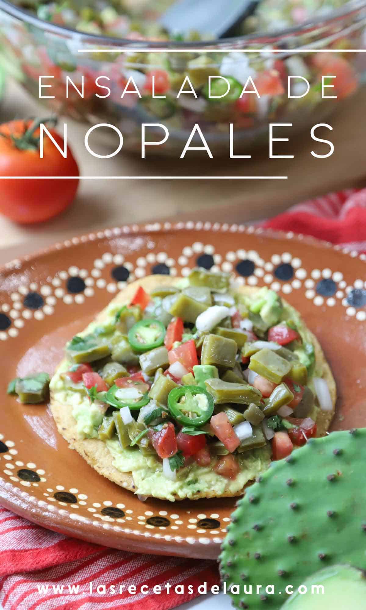 ensalada de nopales