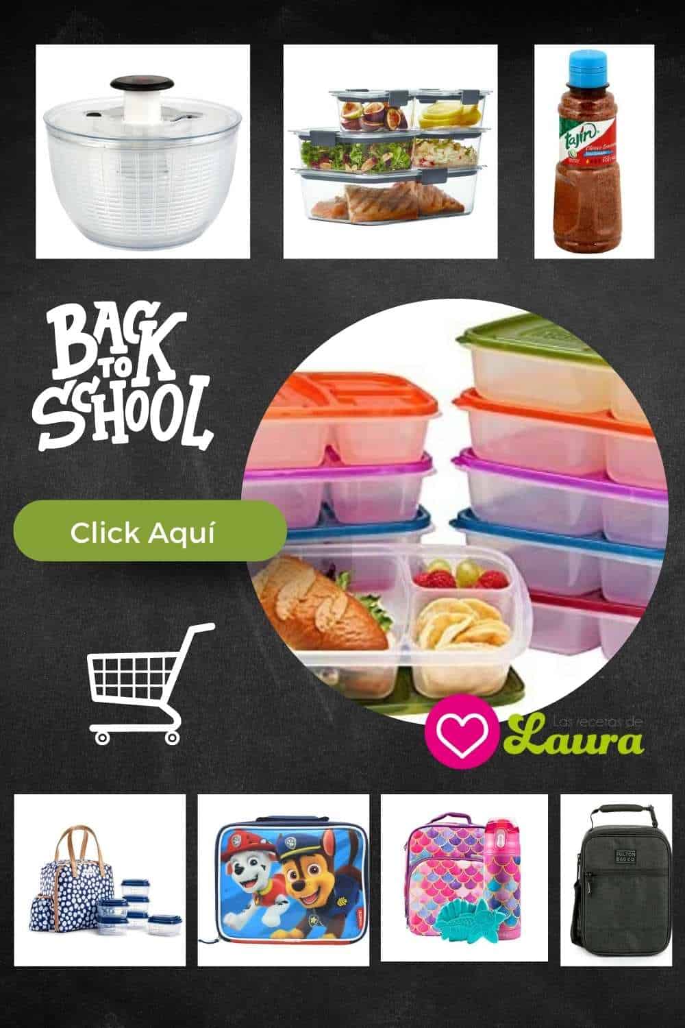 ideas para el lunch de la escuela