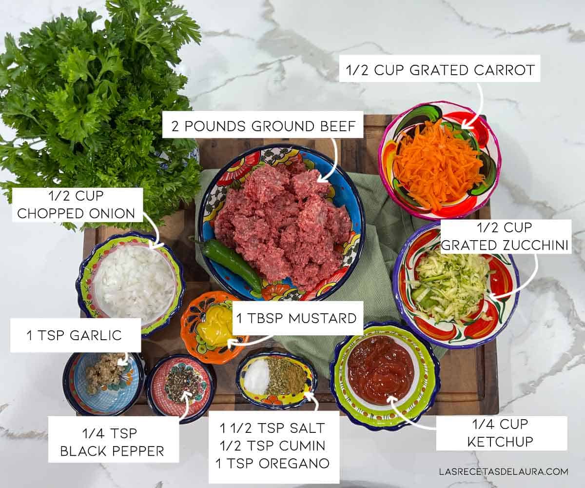 The best meatloaf ingredients