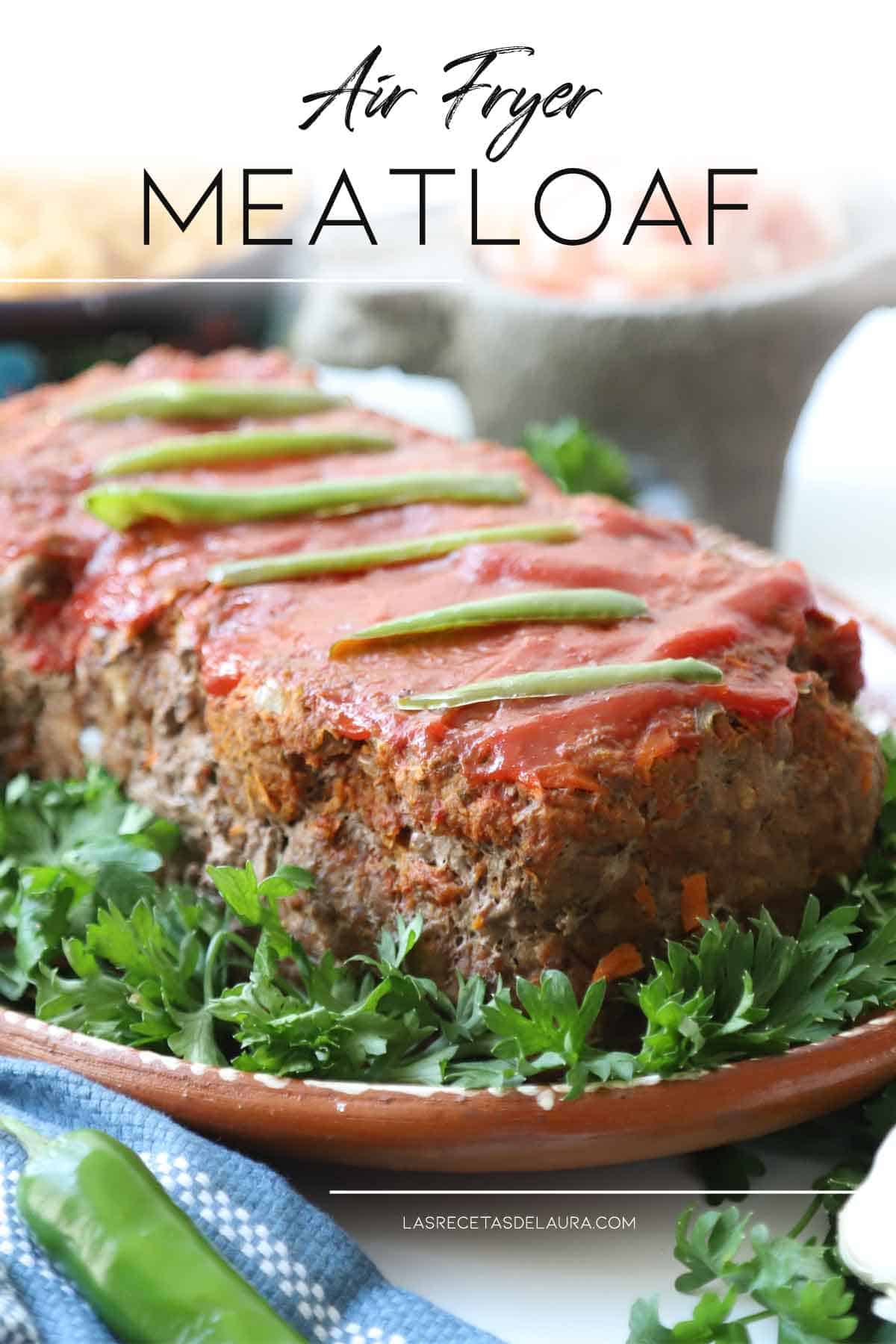 meat  loaf in the aire fryer recipe
