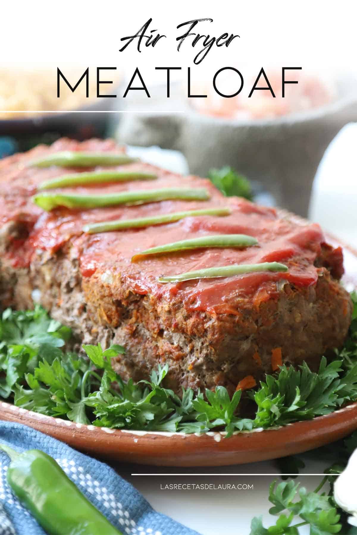 meat loaf in the aire fryer recipe