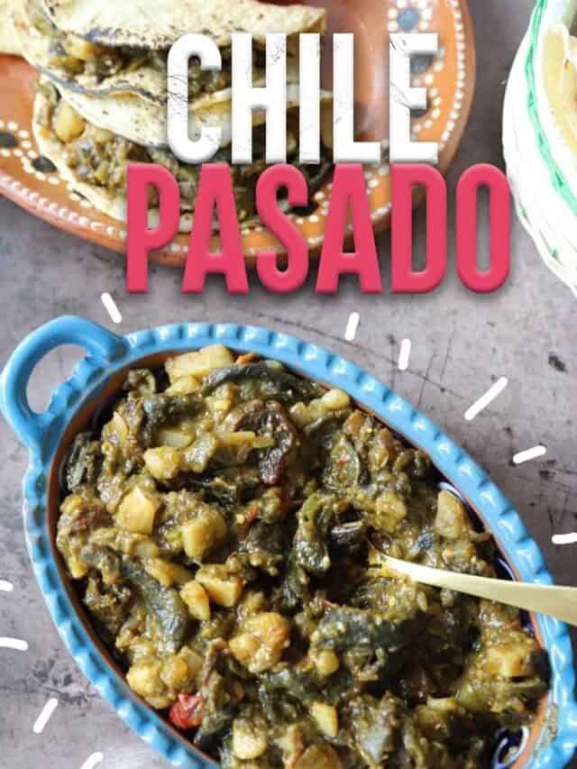 Chile Pasado Authentic Mexican Recipe