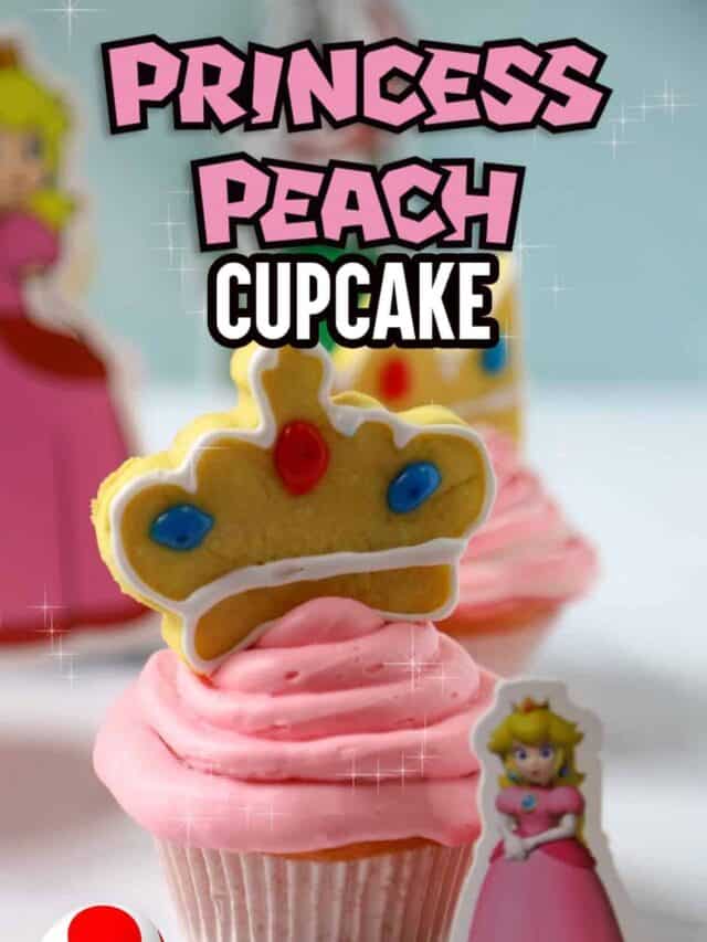 Princess Peach Cupcakes