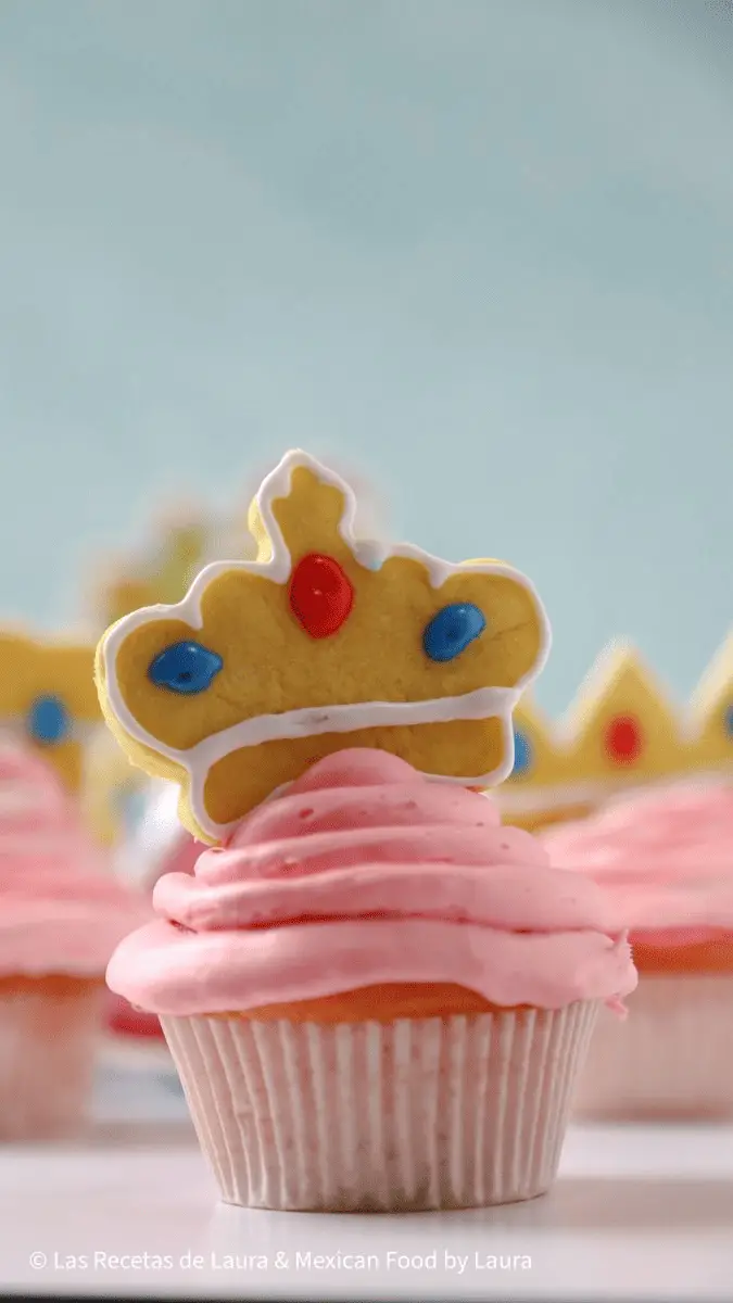 Princess peach cupcakes recipe