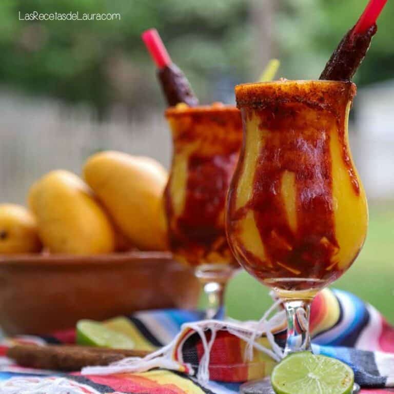 ¡Deliciosas MANGONADAS Caseras en Vaso!