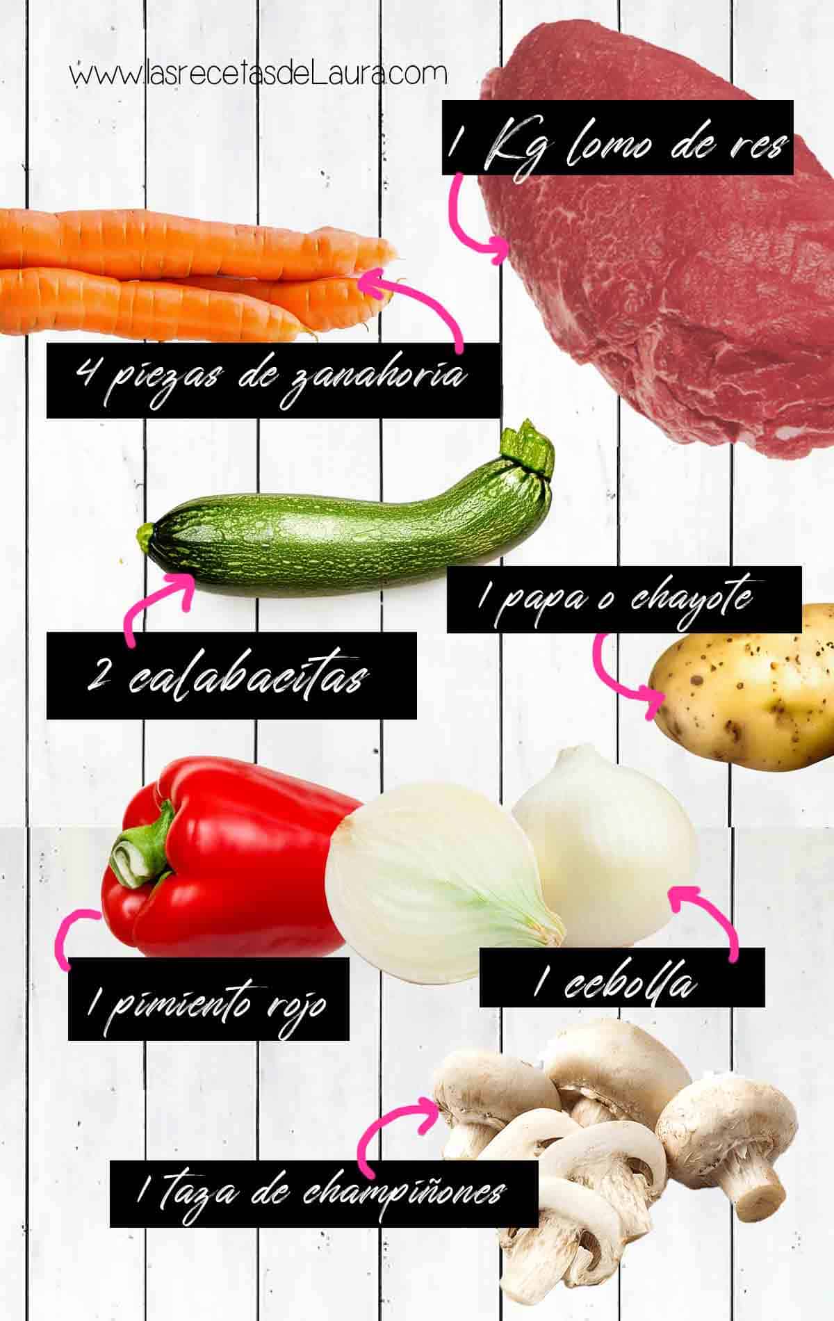 lomo ingredientes