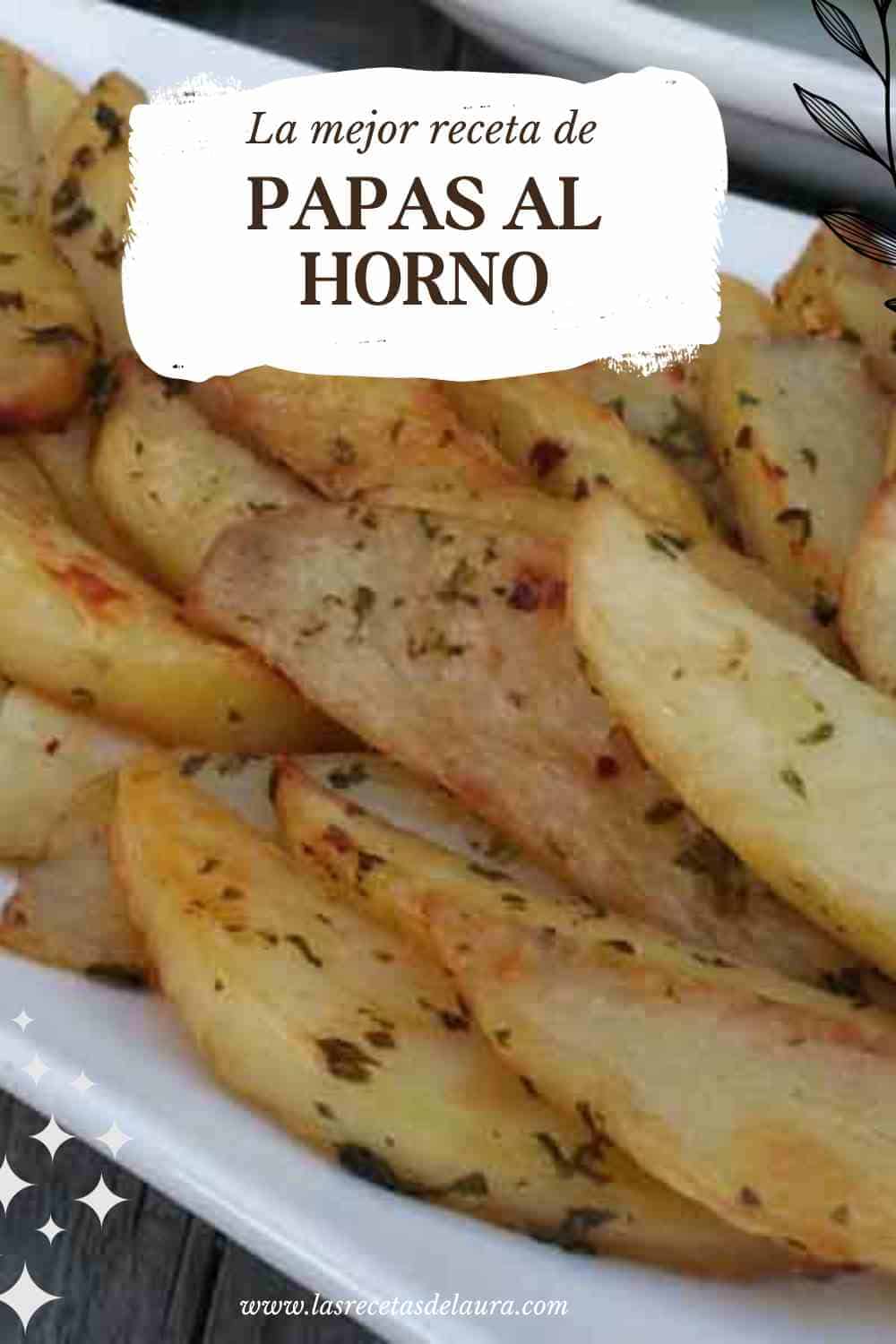 papas al horno con espescies 