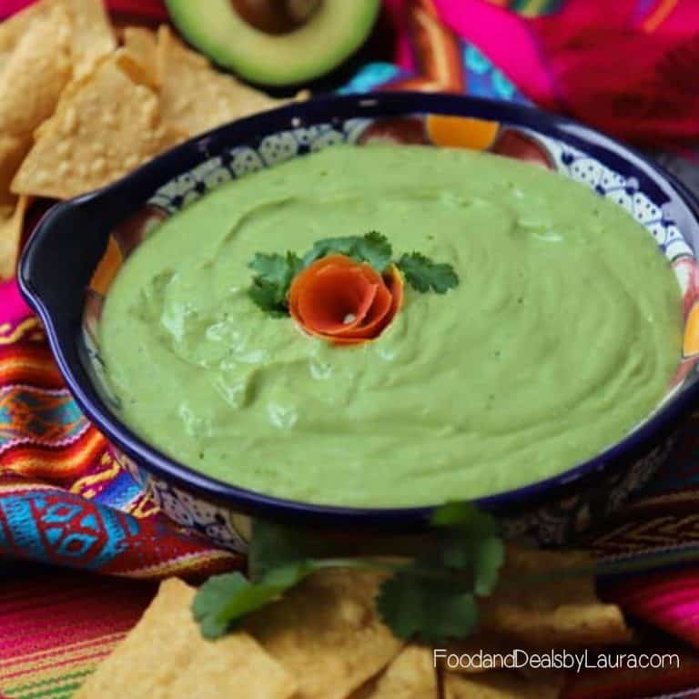 Salsa de Aguacate y Queso Crema