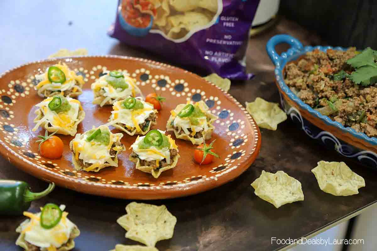 Tacos bite snacks de botana