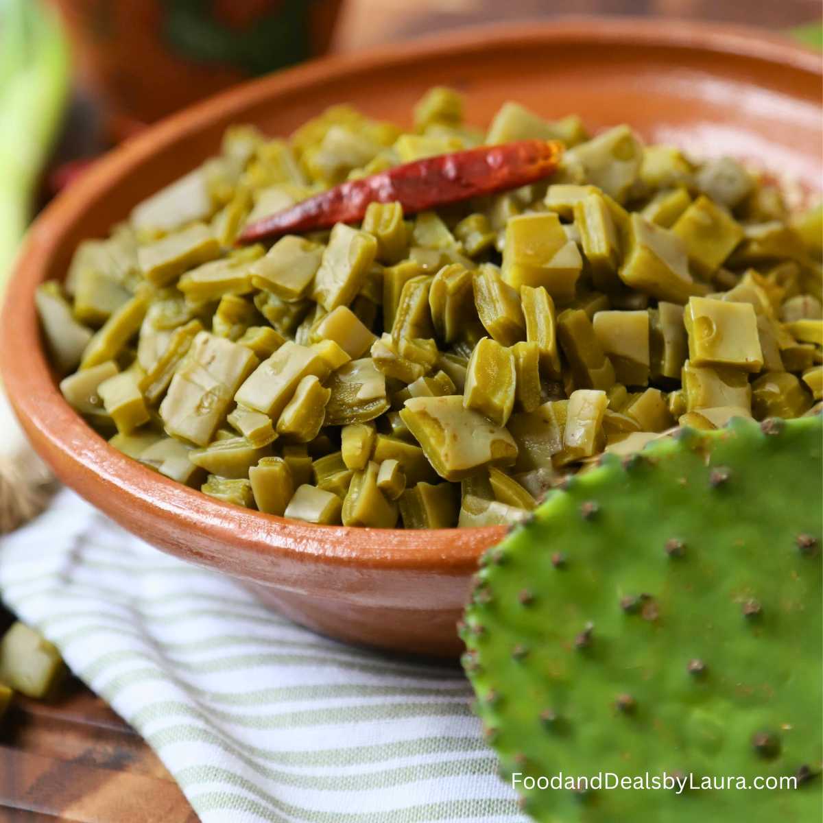 nopales sin baba