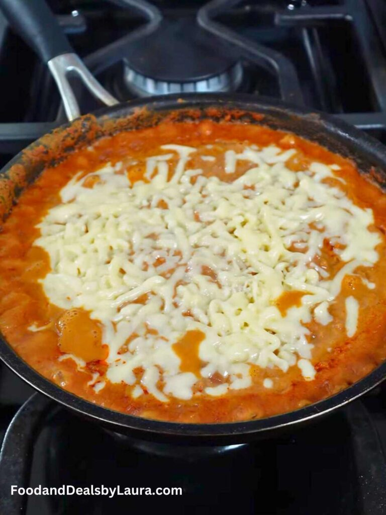 Frijoles con queso