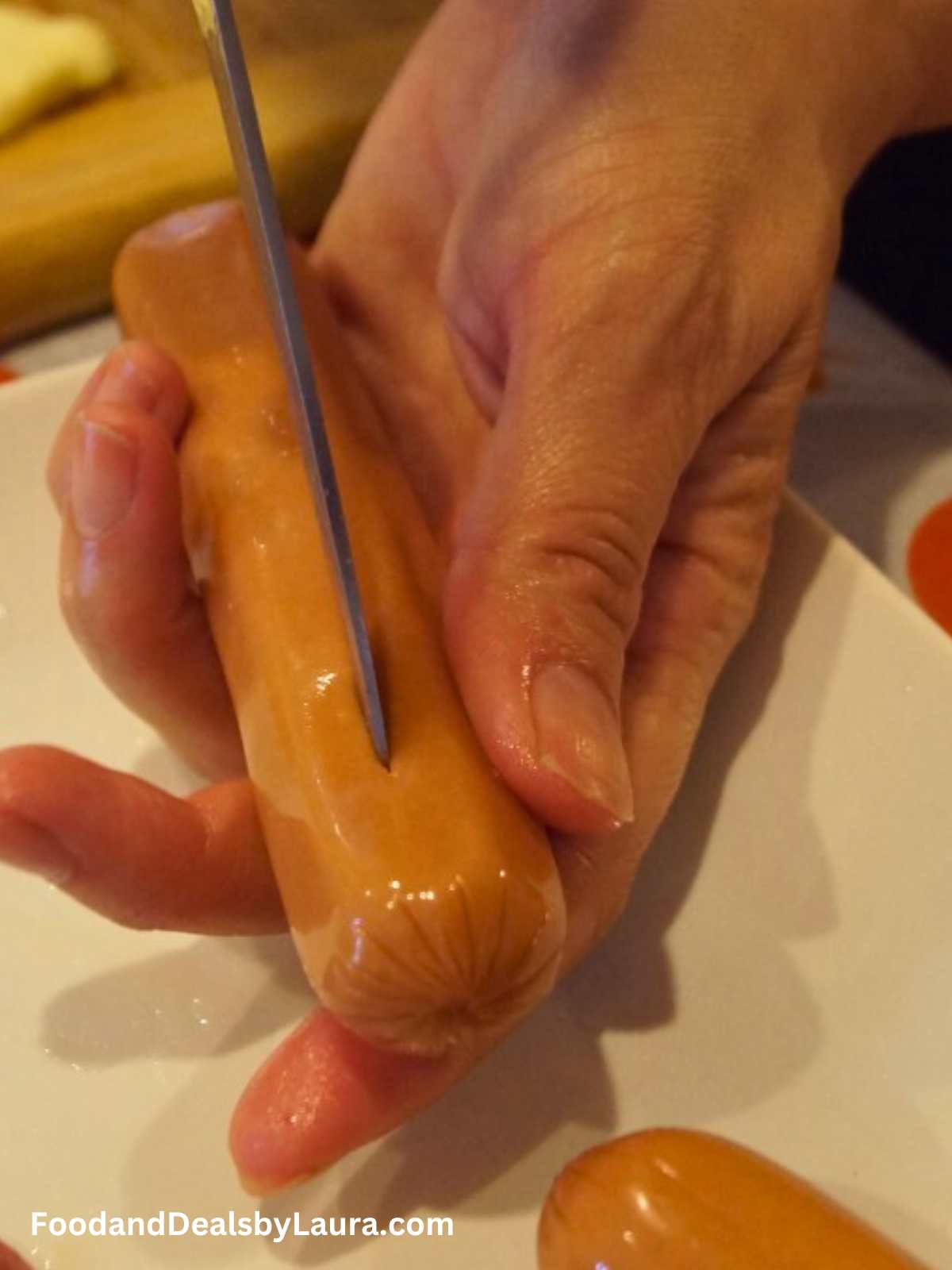 Salchicha Con Hendidura 