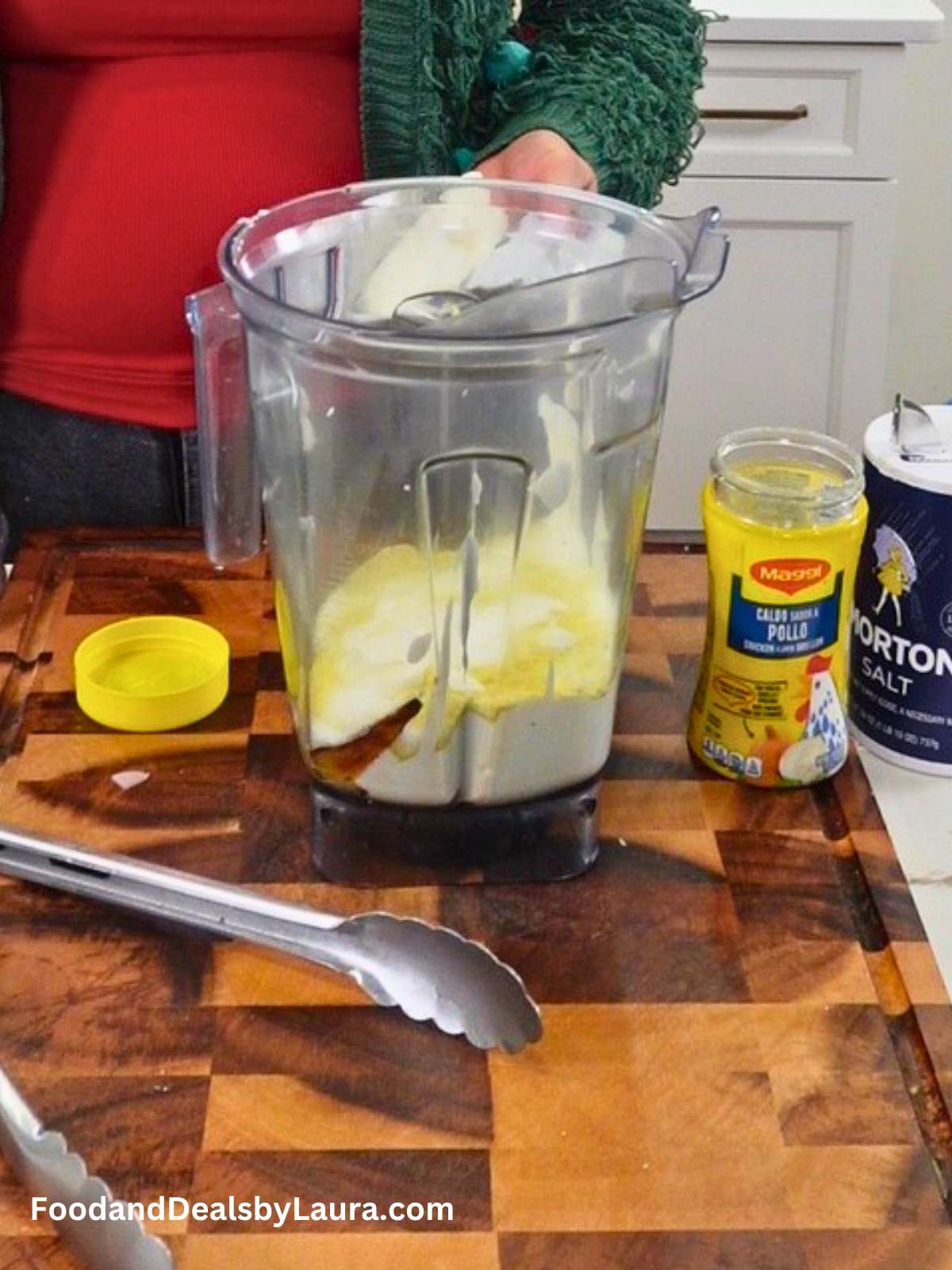 licuadora con pocos ingredientes