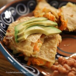 quesadillas de zanahoria