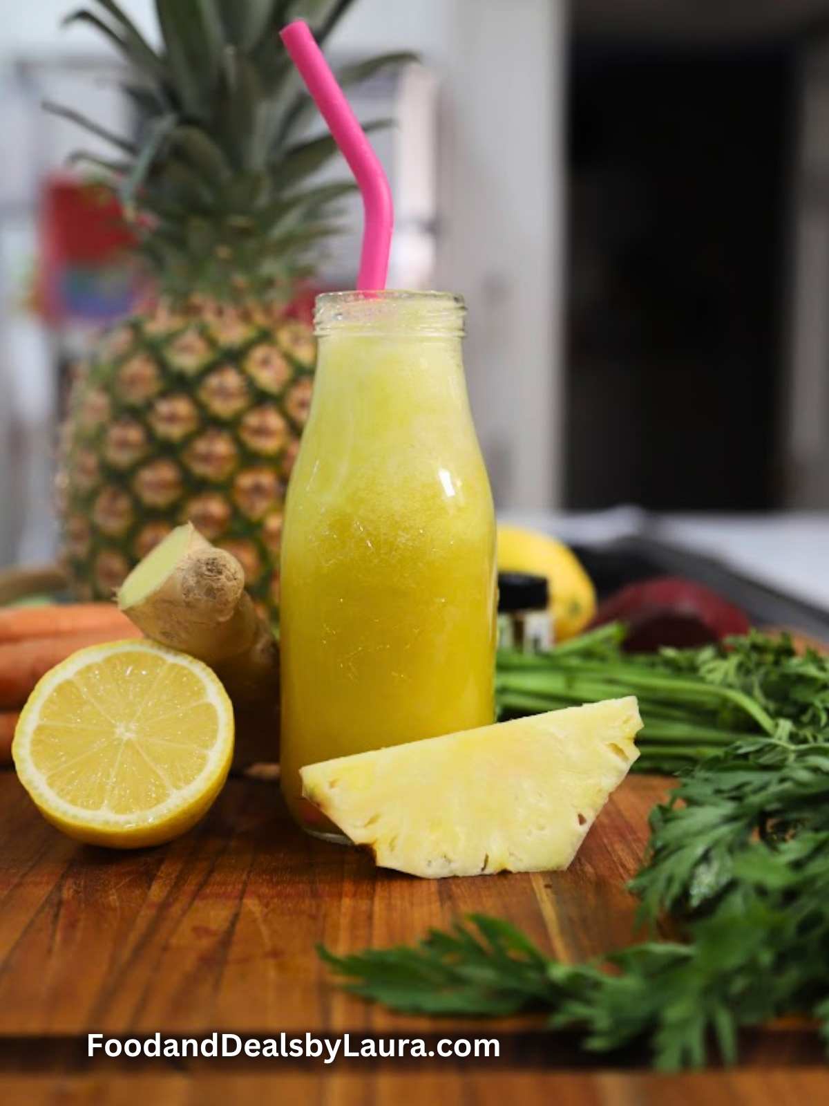 jugo de piña para desinflamar el cuerpo